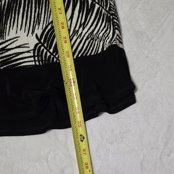 AMANDA Island Skirt Maxi Size 2X Stretchy Bohemian Vaca Semi-Casual USA Vintage - Picture 10 of 10